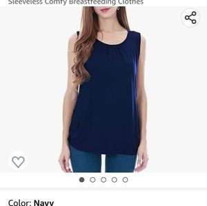 Maternity nursing tank